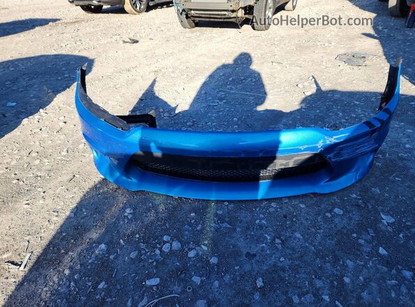 2C3CDXHG2KH625885 2019 DODGE CHARGER Blue Engine compartment view