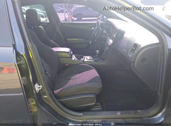 2C3CDXHG2KH678599 2019 DODGE CHARGER Blue Вид салону спереду
