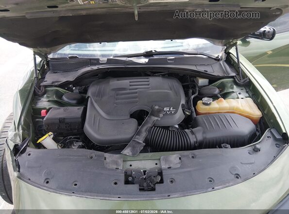 2C3CDXHG2KH691840 2019 DODGE CHARGER Green Widok z tyłu
