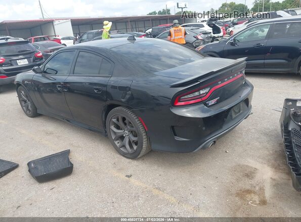 2C3CDXHG2KH740485 2019 DODGE CHARGER Black უკანა მარცხენა
