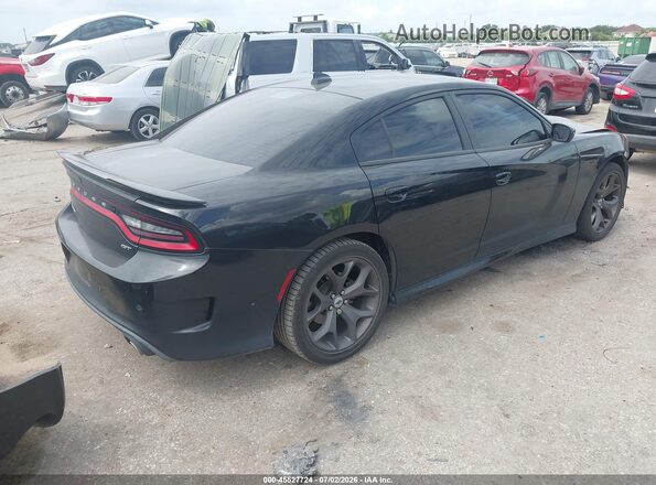 2C3CDXHG2KH740485 2019 DODGE CHARGER Black უკანა მარჯვენა