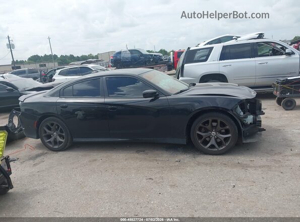 2C3CDXHG2KH740485 2019 DODGE CHARGER Black სალონის 360-გრადუსიანი ხედი