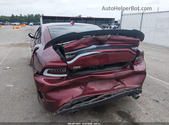 2C3CDXHG2LH120091 2020 DODGE CHARGER Maroon Vista frontal