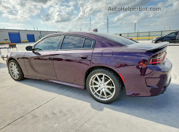 2C3CDXHG2MH640163 2021 DODGE CHARGER Purple Задня ліва чверть