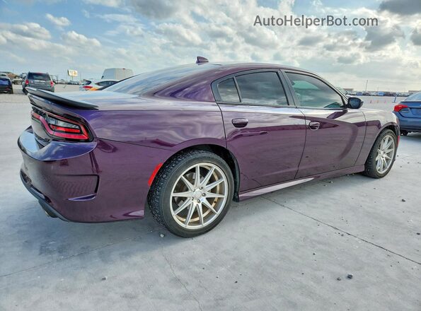 2C3CDXHG2MH640163 2021 DODGE CHARGER Purple Задня права чверть