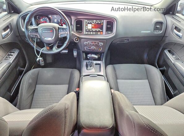 2C3CDXHG2MH640163 2021 DODGE CHARGER Purple Вид панелі приладів