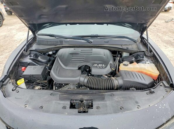 2C3CDXHG2NH152266 2022 DODGE CHARGER Black Vista del compartimento del motor