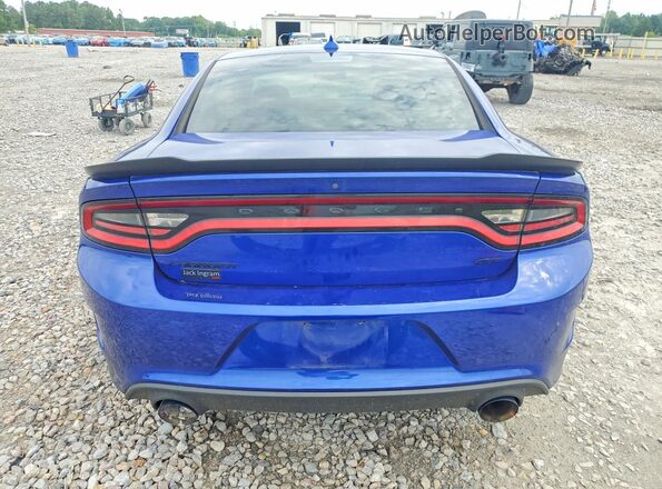 2C3CDXHG2NH232411 2022 DODGE CHARGER Blue Vista trasera