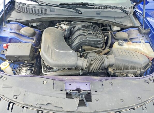 2C3CDXHG2NH232411 2022 DODGE CHARGER Blue Vista interior trasera