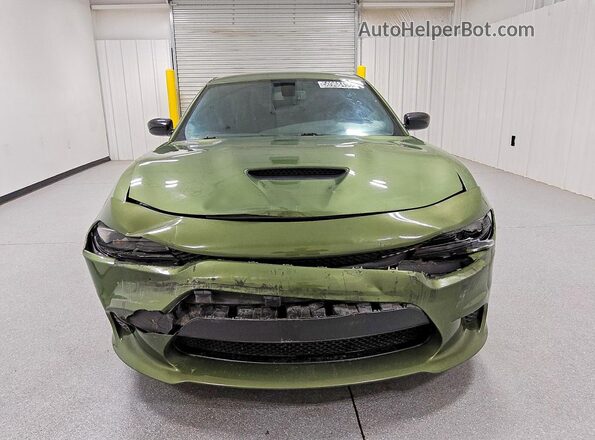 2C3CDXHG2PH518777 2023 DODGE CHARGER Green Widok z przodu