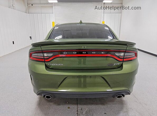 2C3CDXHG2PH518777 2023 DODGE CHARGER Green Widok z tyłu