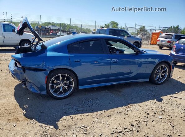 2C3CDXHG2PH530038 2023 DODGE CHARGER Blue Tył prawy