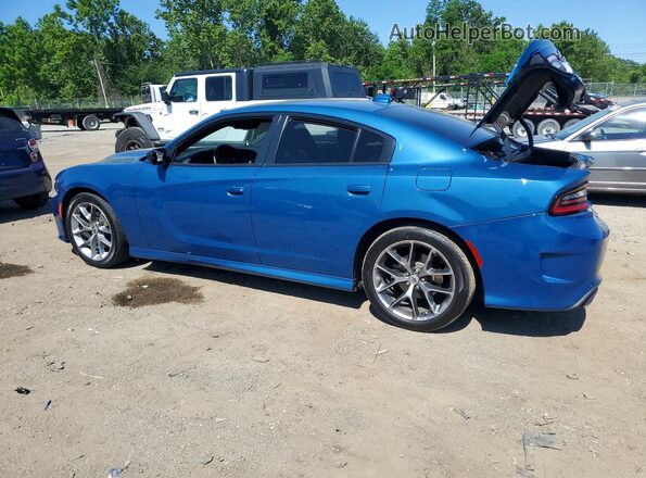 2C3CDXHG2PH530038 2023 DODGE CHARGER Blue Tył lewy