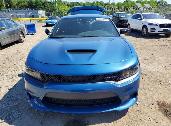 2C3CDXHG2PH530038 2023 DODGE CHARGER Blue Widok z przodu