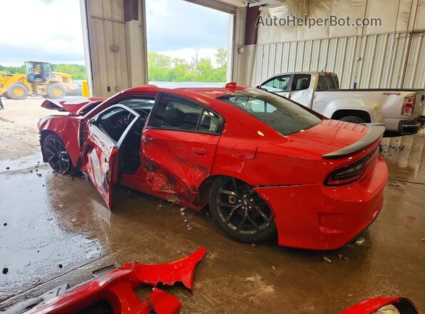 2C3CDXHG2PH611640 2023 DODGE CHARGER Красный Задняя левая четверть