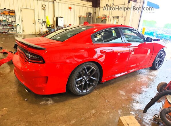 2C3CDXHG2PH611640 2023 DODGE CHARGER Красный Задняя правая четверть