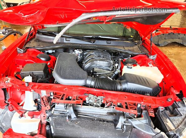 2C3CDXHG2PH611640 2023 DODGE CHARGER Красный Вид задней части салона