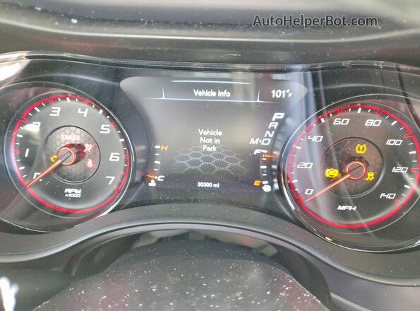2C3CDXHG2PH649188 2023 DODGE CHARGER White Vista del cuadro de instrumentos