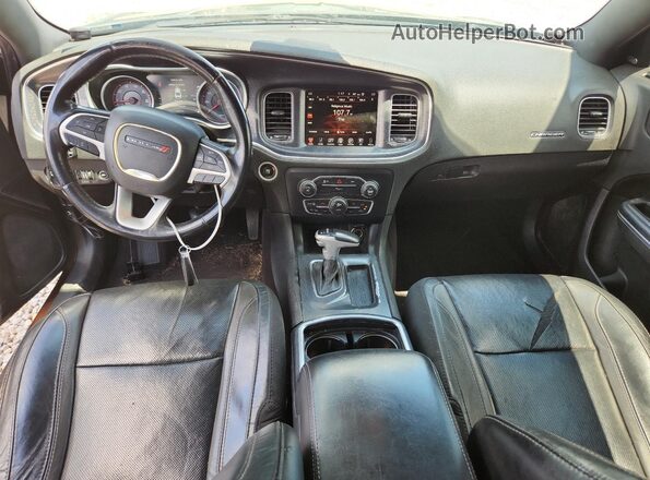 2C3CDXHG3GH277182 2016 DODGE CHARGER Charcoal Вид панелі приладів