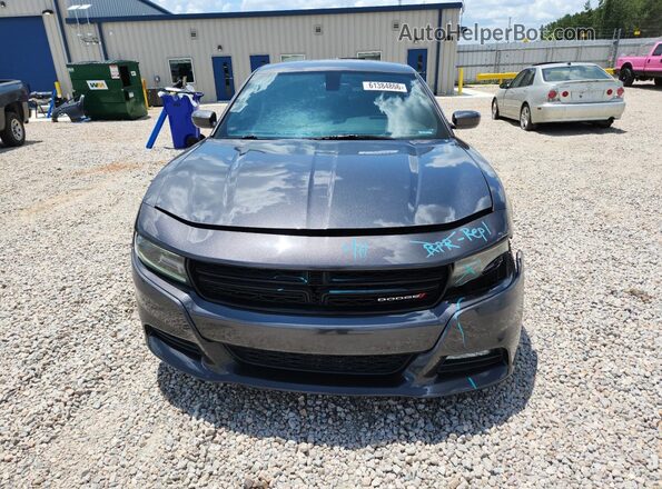 2C3CDXHG3GH277182 2016 DODGE CHARGER Charcoal Вид спереду