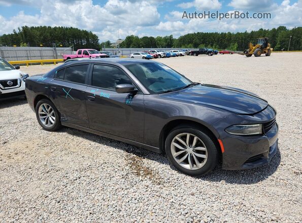 2C3CDXHG3GH277182 2016 DODGE CHARGER Charcoal Передня права чверть