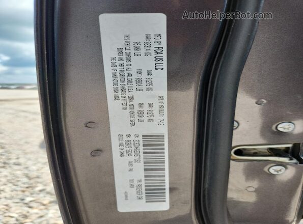 2C3CDXHG3GH277182 2016 DODGE CHARGER Charcoal Вид підкапотного простору