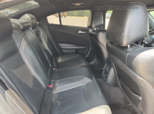 2C3CDXHG3GH277182 2016 DODGE CHARGER Charcoal Вид задніх сидінь