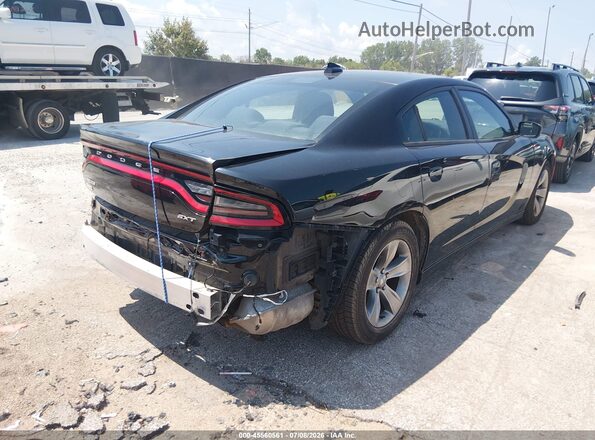 2C3CDXHG3GH302582 2016 DODGE CHARGER Black Rear right