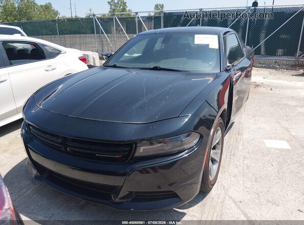 2C3CDXHG3GH302582 2016 DODGE CHARGER Black Dashboard view