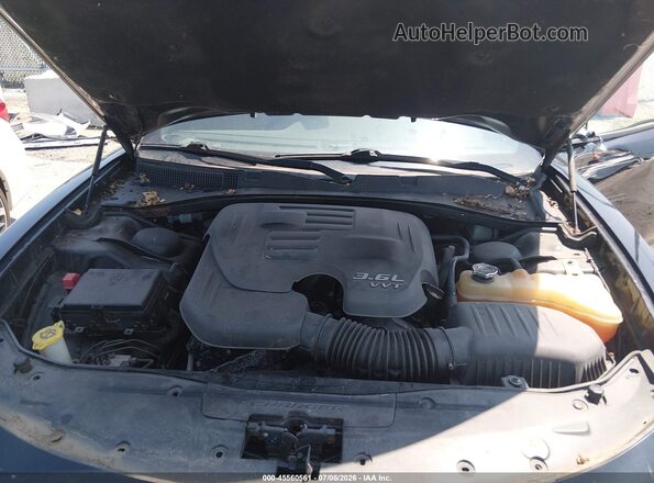 2C3CDXHG3GH302582 2016 DODGE CHARGER Black Engine compartment view