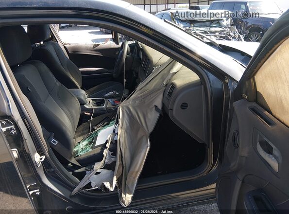 2C3CDXHG3GH326901 2016 DODGE CHARGER Black Vista interior delantera