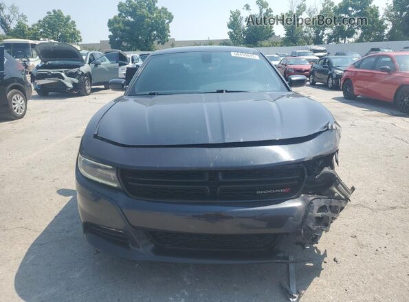 2C3CDXHG3HH523956 2017 DODGE CHARGER Black Вид спереду