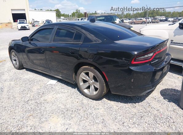 2C3CDXHG3HH567469 2017 DODGE CHARGER Black Trasero izquierdo