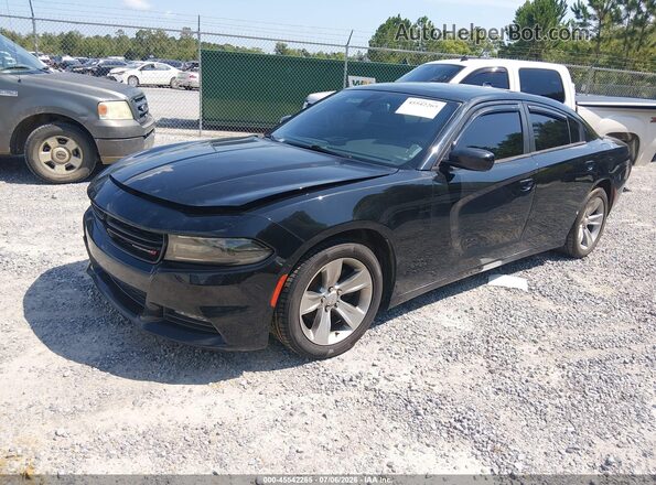 2C3CDXHG3HH567469 2017 DODGE CHARGER Black Vista tres cuartos delantera izquierda