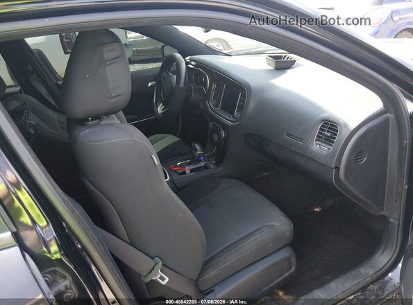 2C3CDXHG3HH567469 2017 DODGE CHARGER Black Vista interior delantera