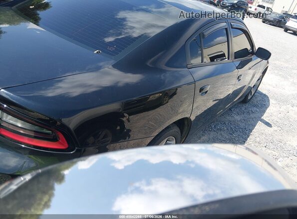 2C3CDXHG3HH567469 2017 DODGE CHARGER Black Trasero derecho