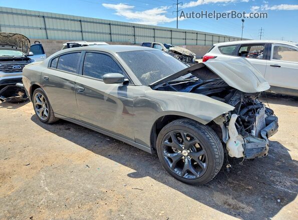 2C3CDXHG3HH576382 2017 DODGE CHARGER Gray Front right