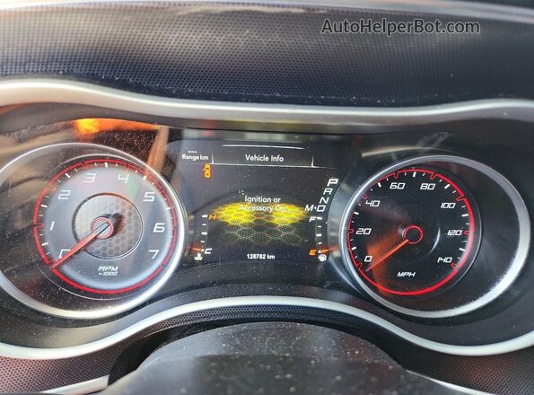 2C3CDXHG3HH576382 2017 DODGE CHARGER Gray Instrument cluster view