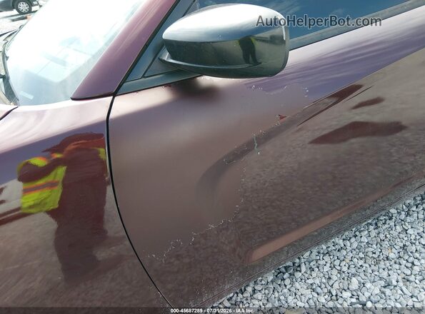 2C3CDXHG3JH124972 2018 DODGE CHARGER Maroon Դիմացի տեսք