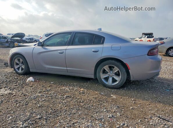 2C3CDXHG3JH125829 2018 DODGE CHARGER Silver Հետևի ձախ