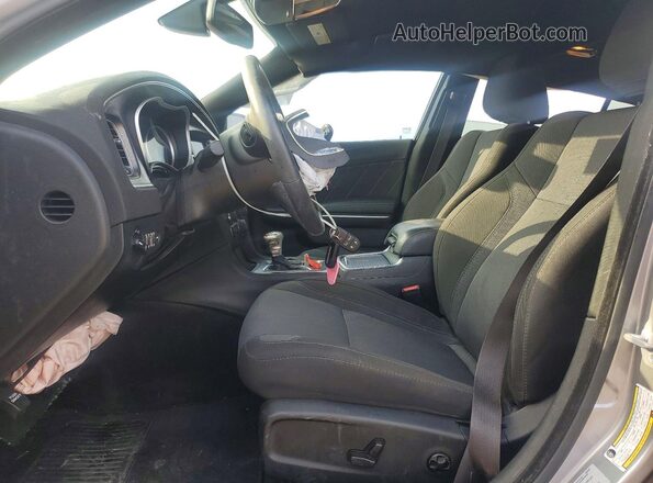 2C3CDXHG3JH125829 2018 DODGE CHARGER Silver Սալոնի դիմացի տեսք