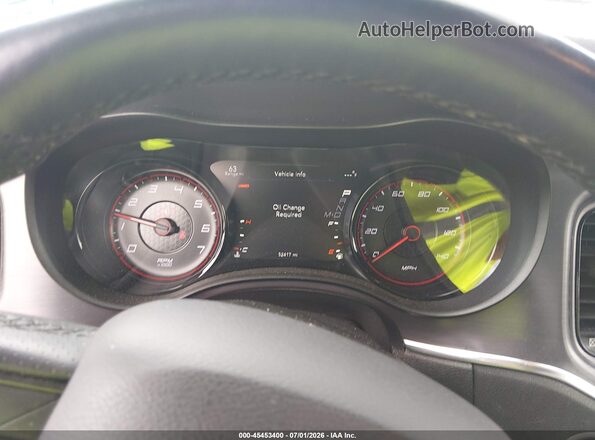 2C3CDXHG3JH220522 2018 DODGE CHARGER Gray Հետևի նստատեղերի տեսք