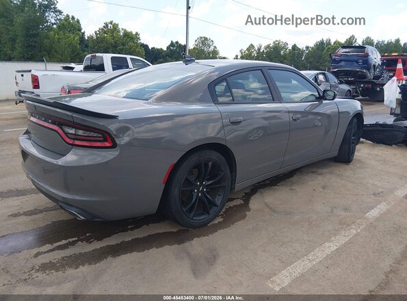 2C3CDXHG3JH220522 2018 DODGE CHARGER Gray Հետևի աջ
