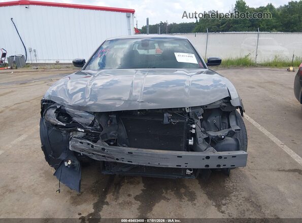 2C3CDXHG3JH220522 2018 DODGE CHARGER Gray Սալոնի հետևի տեսք