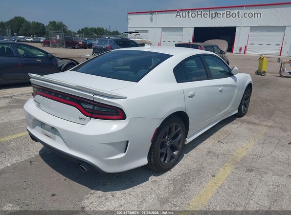 2C3CDXHG3KH567365 2019 DODGE CHARGER White Rear right