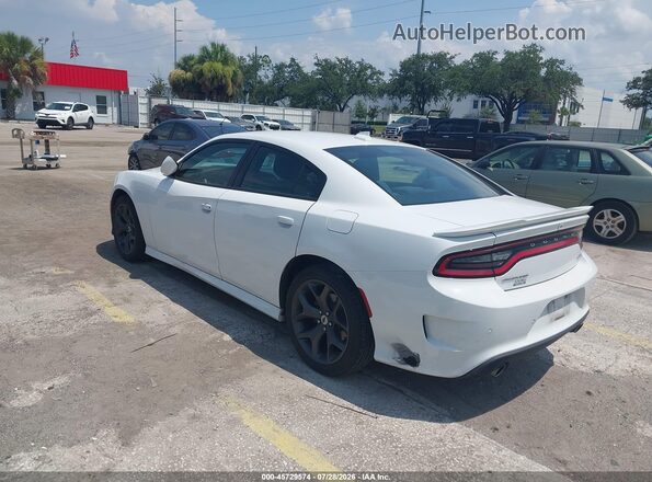 2C3CDXHG3KH567365 2019 DODGE CHARGER White Rear left