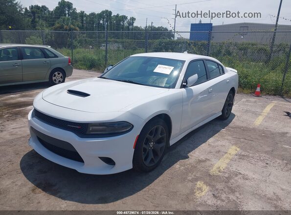 2C3CDXHG3KH567365 2019 DODGE CHARGER White Front left