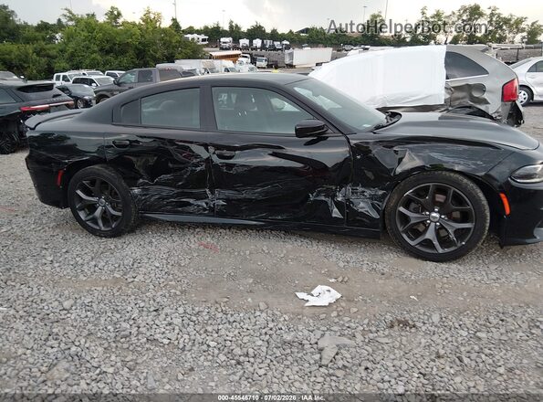 2C3CDXHG3KH680796 2019 DODGE CHARGER Black Вид спереду