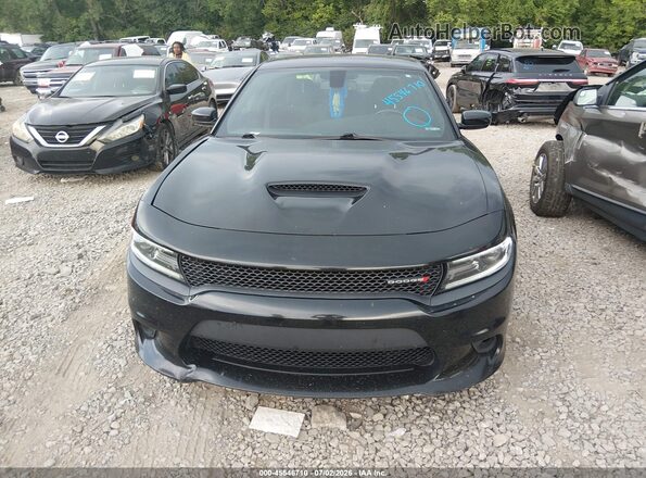 2C3CDXHG3KH680796 2019 DODGE CHARGER Black Вид щитка приладів