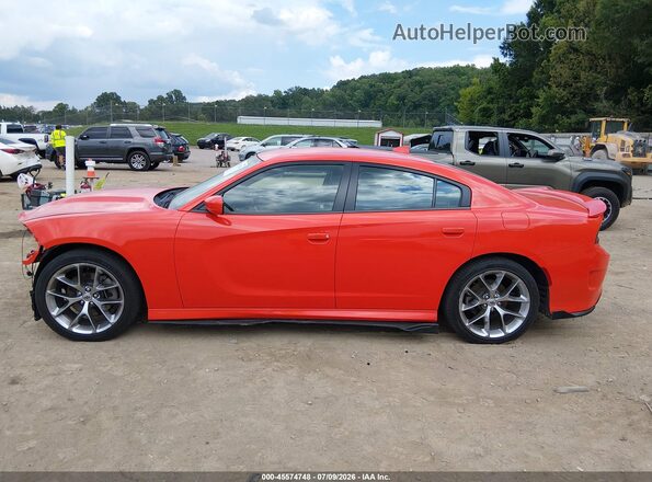 2C3CDXHG3MH619726 2021 DODGE CHARGER Оранжевый 